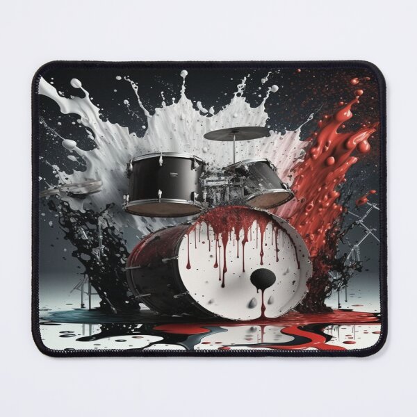 Item preview, Drummer ArtWork With Water Splashing designed and sold by Unwind-Art-Work.