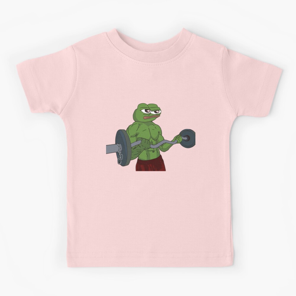 Kids Pepega Pepe T-Shirt Emote Black : : Clothing, Shoes &  Accessories