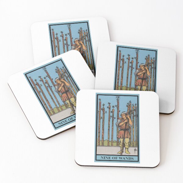 Item preview, NINE OF WANDS Tarot  designed and sold by modymada.