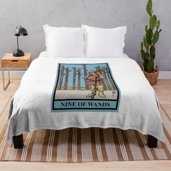 Item preview, NINE OF WANDS Tarot designed and sold by modymada.