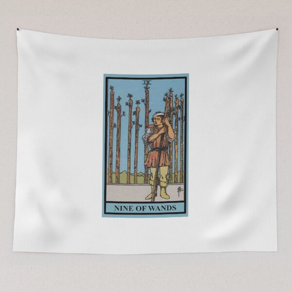 Item preview, NINE OF WANDS Tarot  designed and sold by modymada.