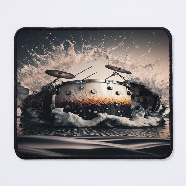 Item preview, Drummer ArtWork With Water Splashing designed and sold by Unwind-Art-Work.