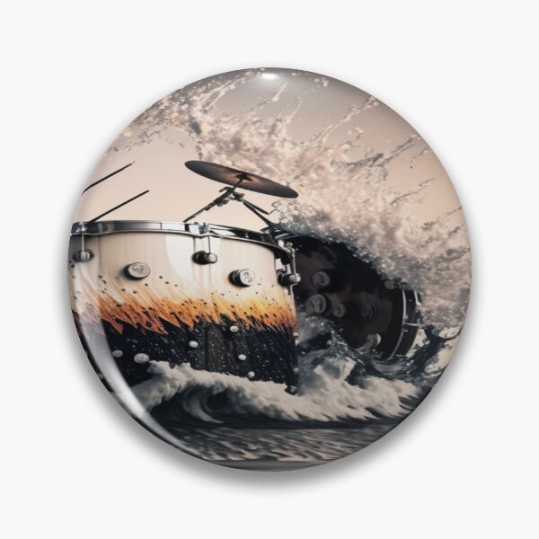 Item preview, Drummer ArtWork With Water Splashing  designed and sold by Unwind-Art-Work.