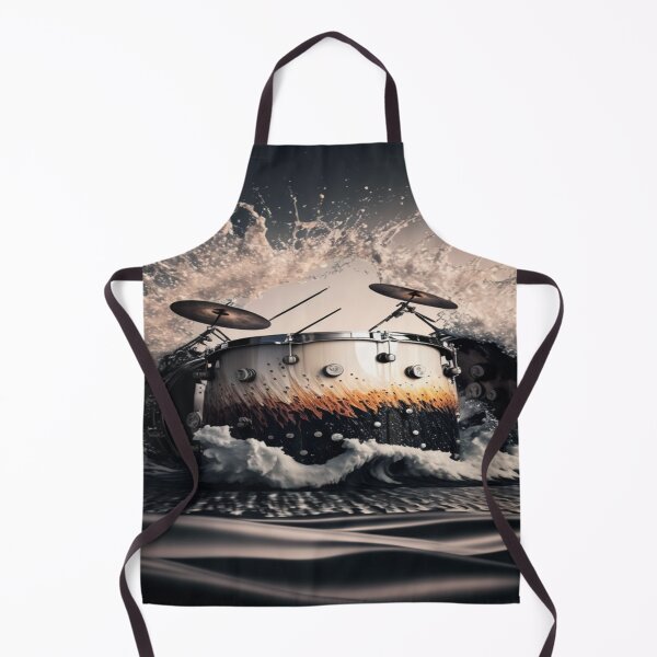 Item preview, Drummer ArtWork With Water Splashing  designed and sold by Unwind-Art-Work.