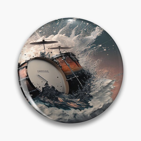Item preview, Drummer ArtWork With Water Splashing  designed and sold by Unwind-Art-Work.