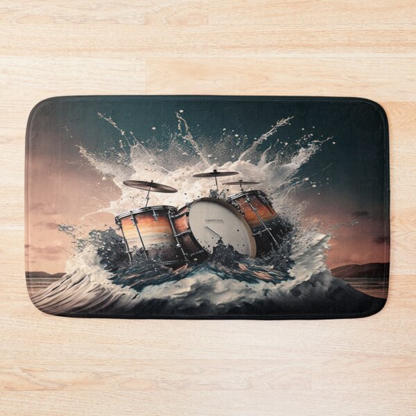 Item preview, Drummer ArtWork With Water Splashing  designed and sold by Unwind-Art-Work.