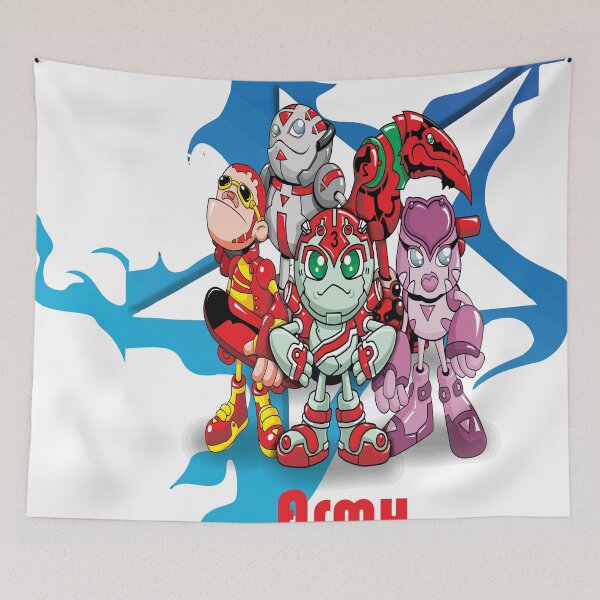 Item preview, Robobot "Off to Mars" / Robobot Team Army / Army designed and sold by ProjectX23.