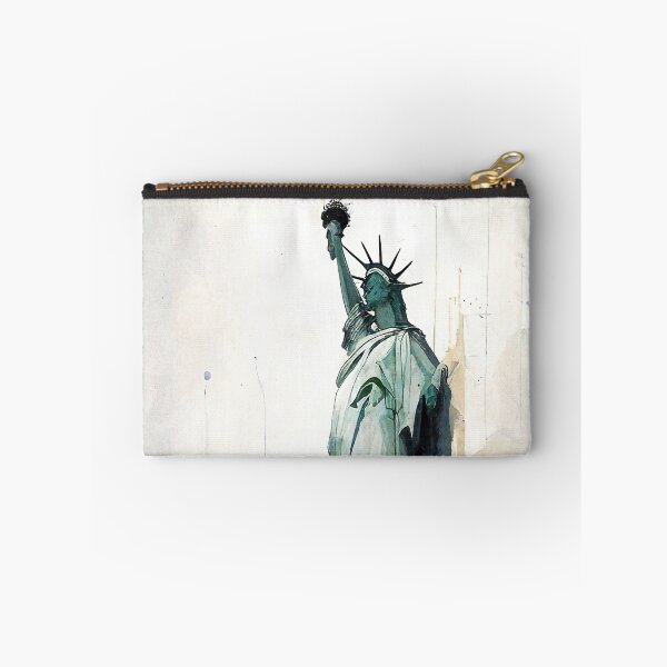 Item preview, Acuarela minimalista de la estatua de la libertad designed and sold by artefacta.