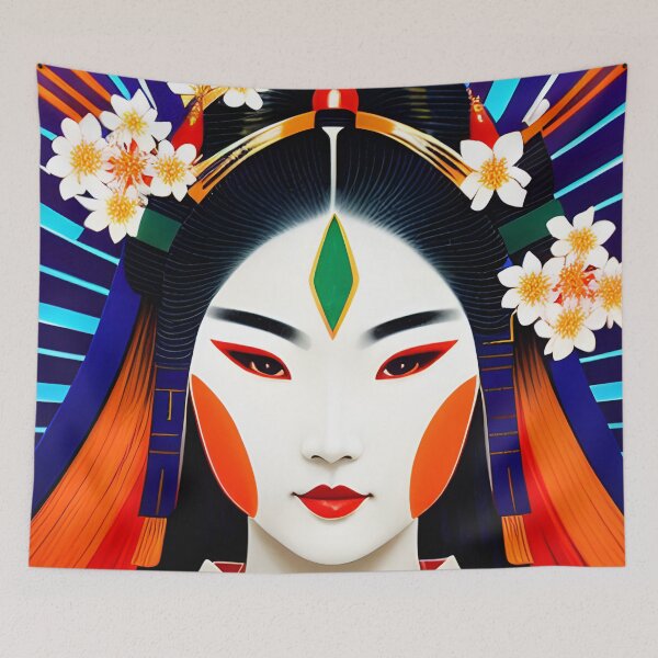 Item preview, Modern Japanese Kami designed and sold by EarthaDesigns.