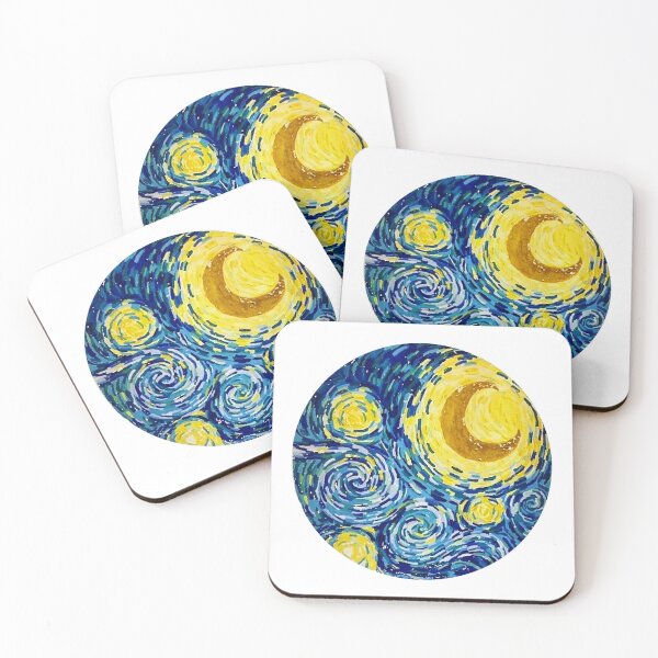 Item preview, Starry night_Stars_Moon_Nature designed and sold by Infinirish.