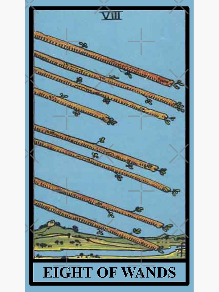 EIGHT OF WANDS Tarot 
