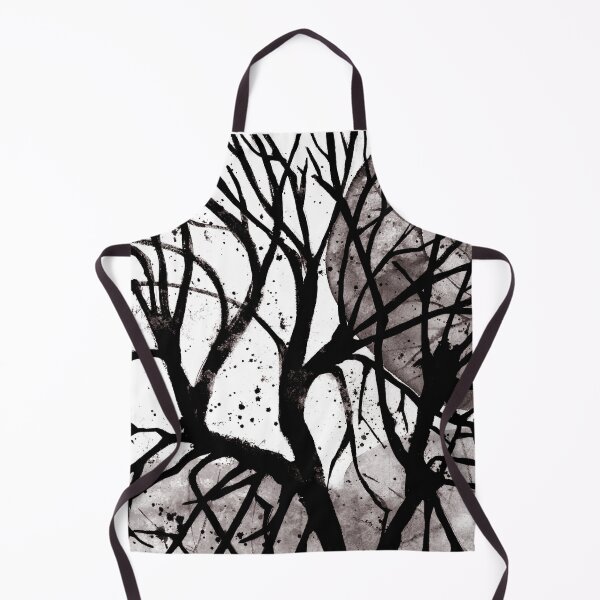 Item preview, Nature and landscape, trees, black and white designed and sold by anaozzart.