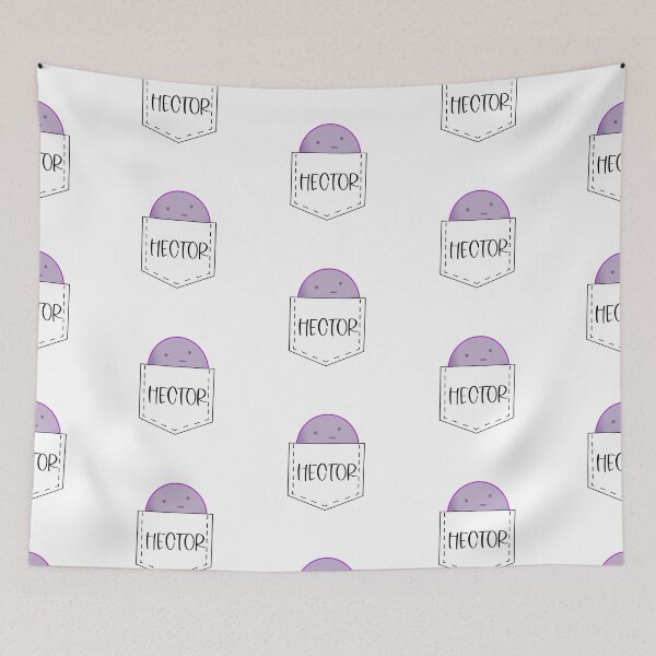 Item preview, Copy of Hector in shirt transparent pocket and name Omori designed and sold by BlueFireFerrets.