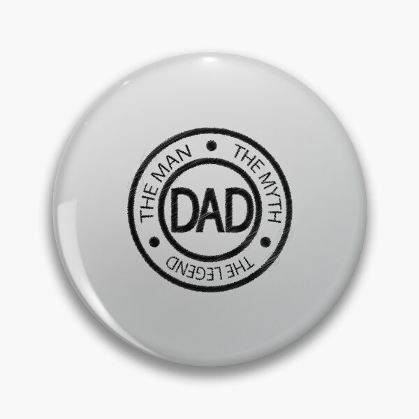 Item preview, Dad - The Man, The Myth, The Legend - Quote Design designed and sold by RedArtsDesign.