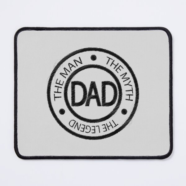 Item preview, Dad - The Man, The Myth, The Legend - Quote Design designed and sold by RedArtsDesign.