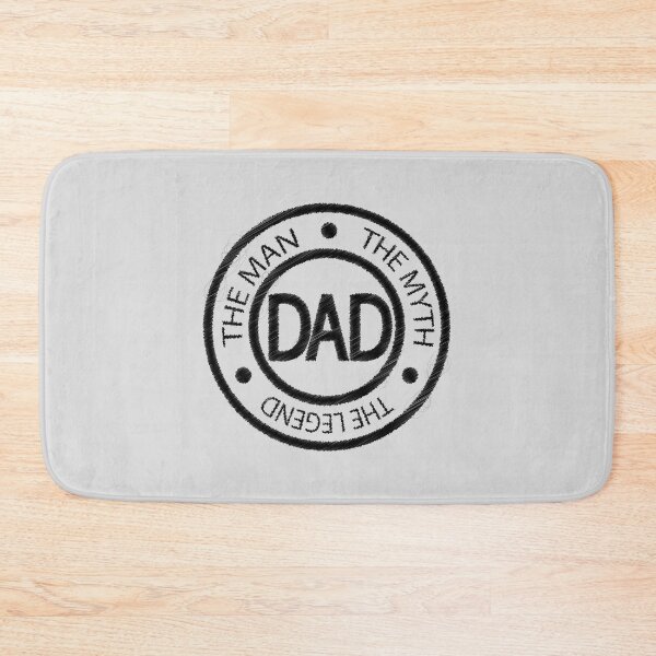 Item preview, Dad - The Man, The Myth, The Legend - Quote Design designed and sold by RedArtsDesign.