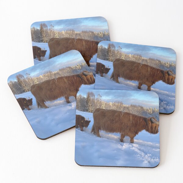 Item preview, Scottish Highland Cattle Cow and calf 4218 designed and sold by SaarelaHighland.