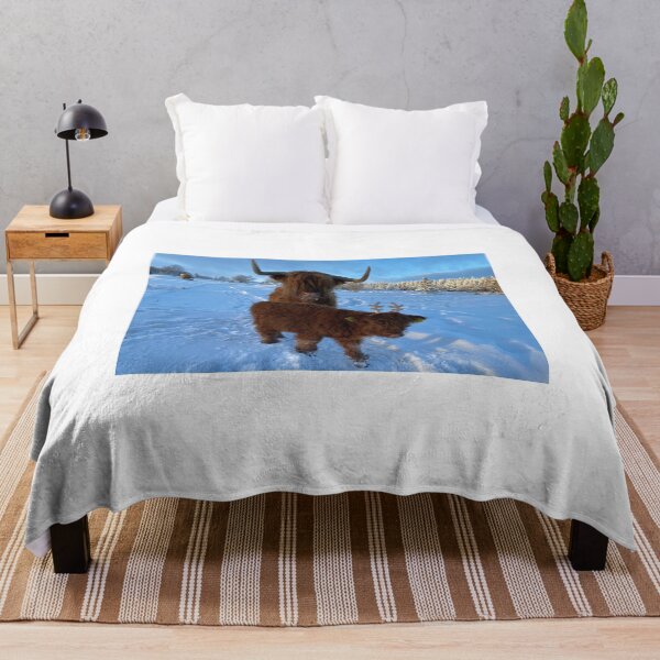Item preview, Scottish Highland Cattle Cow and calf Christmas 4219 designed and sold by SaarelaHighland.