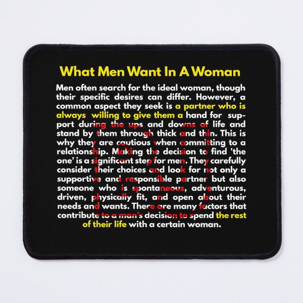 Item preview, What Men Want designed and sold by MoonsmileProd.