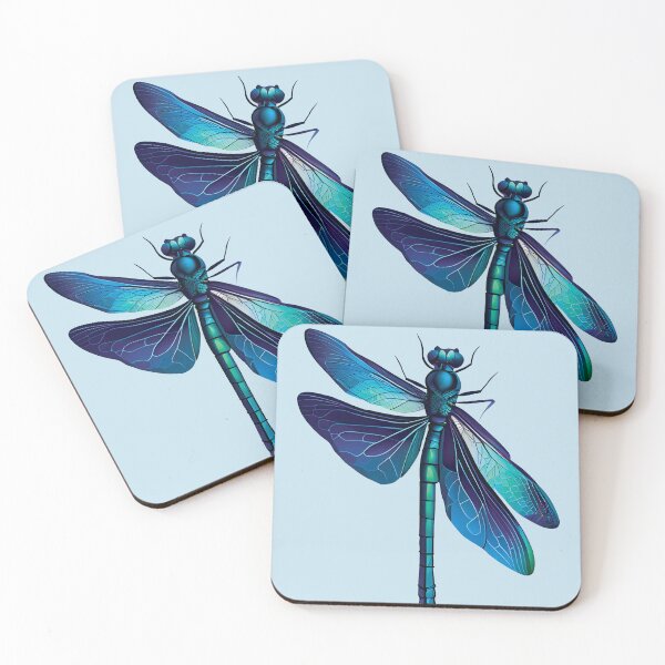 Item preview, Vibrant Blue Dragonfly designed and sold by PearBird.