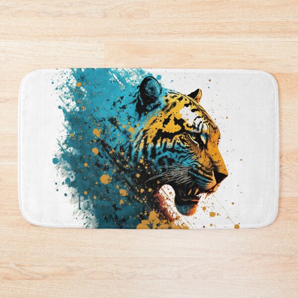 Item preview, Paint splatter tiger - pop art designed and sold by Artxplor.