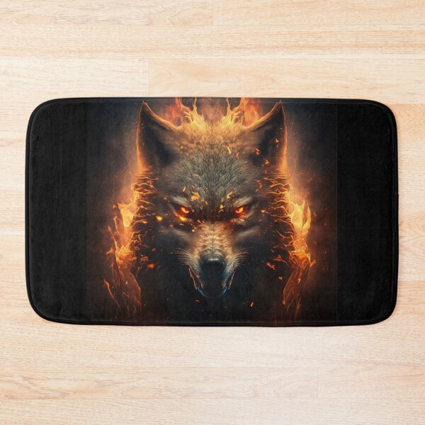 Item preview, Angry wolf God designed and sold by Visual-wallart.