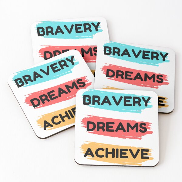 Item preview, Bravery, Dreams, Achieve designed and sold by Josh Ajay Designs.