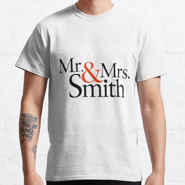 Mr And Mrs Smith T-Shirts for Sale | Redbubble