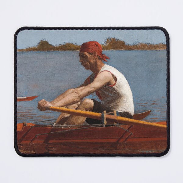 Item preview, John Biglin in a Single Scull by Thomas Eakins, 1874 designed and sold by Vintage Wall Art.