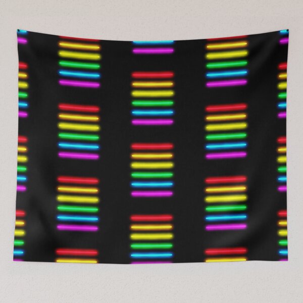 Item preview, Minimalist Neon Classic Pride Flag designed and sold by O1RSH.