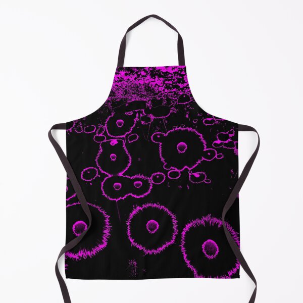 Item preview, Glowing Purple Mauve Abstract Dandelions designed and sold by asurtiumgreen.
