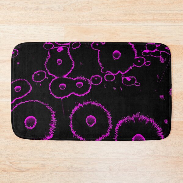 Item preview, Glowing Purple Mauve Abstract Dandelions designed and sold by asurtiumgreen.