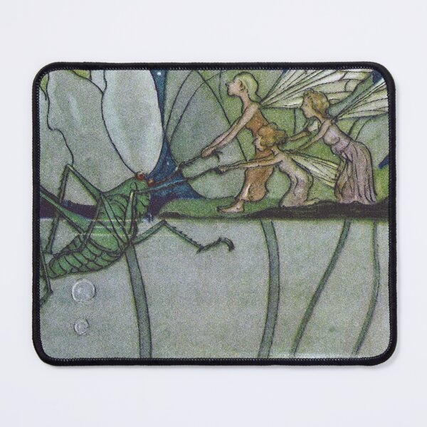 Item preview, Fairies Save Grasshopper Vintage Illustration by Else Wenz Vietor designed and sold by Deannaboh.