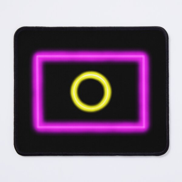 Item preview, Minimalist Neon Intersex Pride Flag designed and sold by O1RSH.