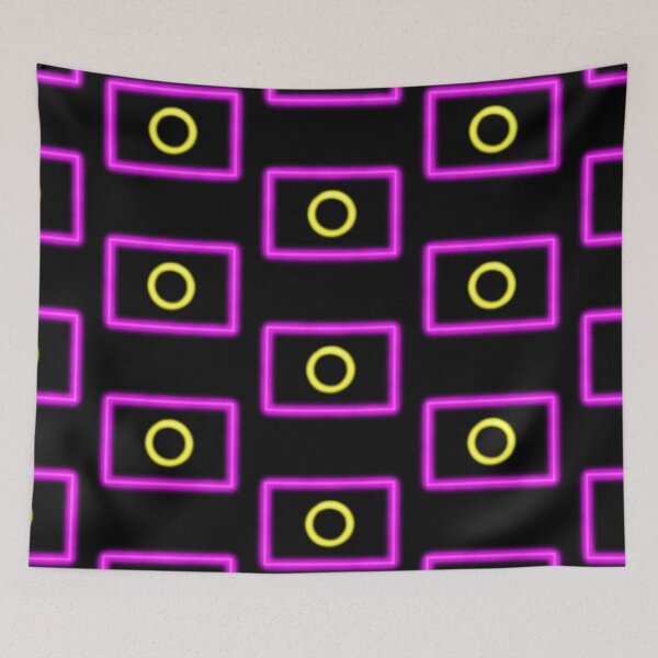 Item preview, Minimalist Neon Intersex Pride Flag designed and sold by O1RSH.