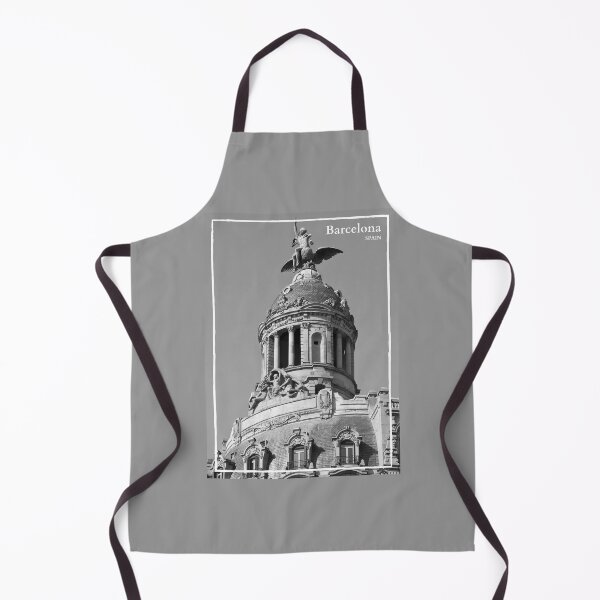 Item preview, Passage de Gracia in Barcelona Spain Travel Black and White designed and sold by SoccaTamam.