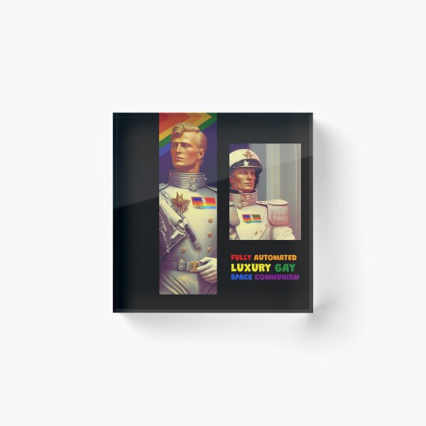 Item preview, Fully Automated Luxury Gay Space Communism designed and sold by MeditationMind.