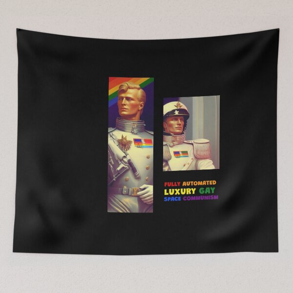 Item preview, Fully Automated Luxury Gay Space Communism designed and sold by MeditationMind.