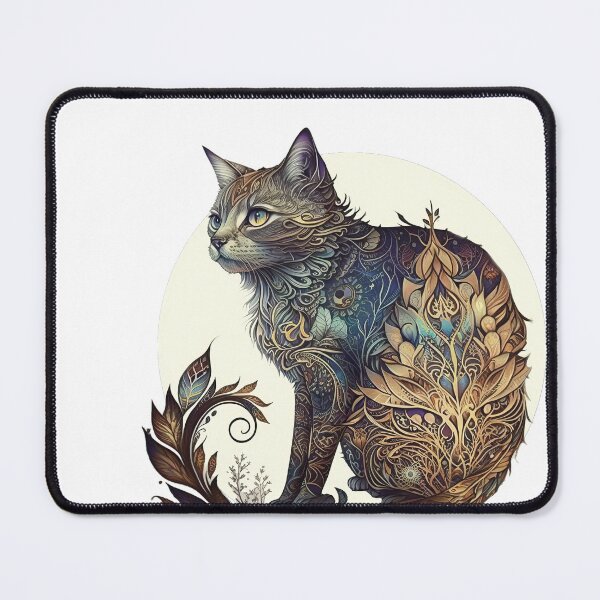 Item preview, Stylized Cat in Browns2 designed and sold by KieraJewel.