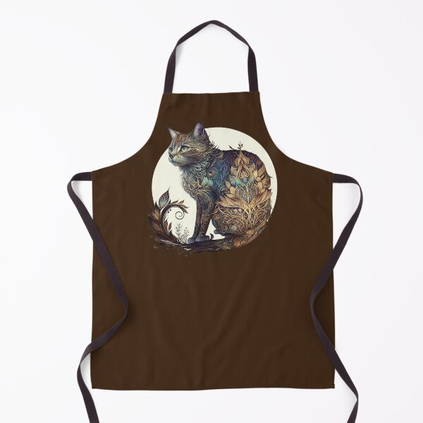 Item preview, Stylized Cat in Browns2 designed and sold by KieraJewel.