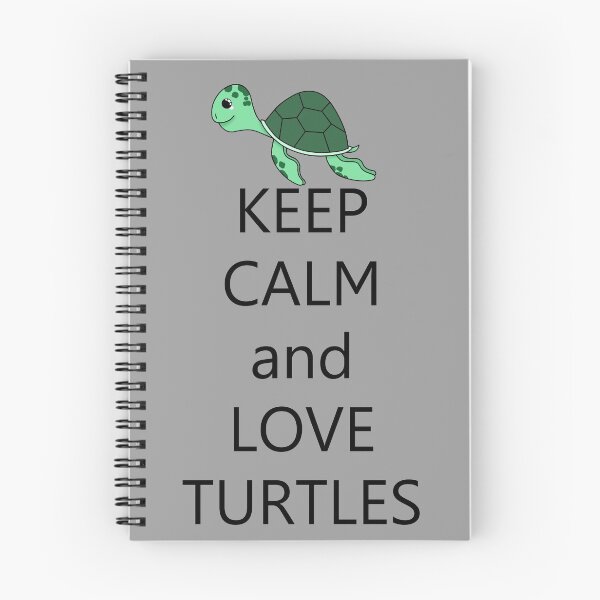 Item preview, Keep calm and love turtles designed and sold by rainbowcho.