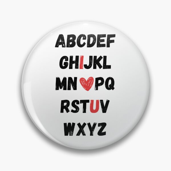 Item preview, Alphabet Love for Teachers and Students  designed and sold by BilalArt95.