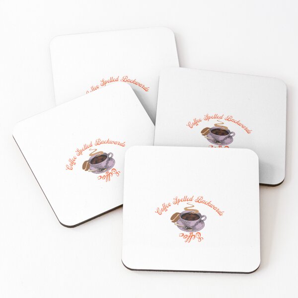 Item preview, Eeffoc, Coffee Spelled Backwards designed and sold by KoumlisArt.