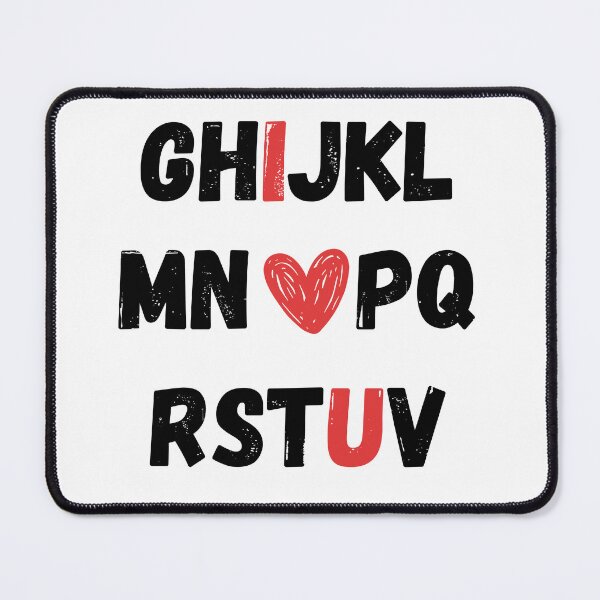 Item preview, Alphabet Love for Teachers and Students designed and sold by BilalArt95.