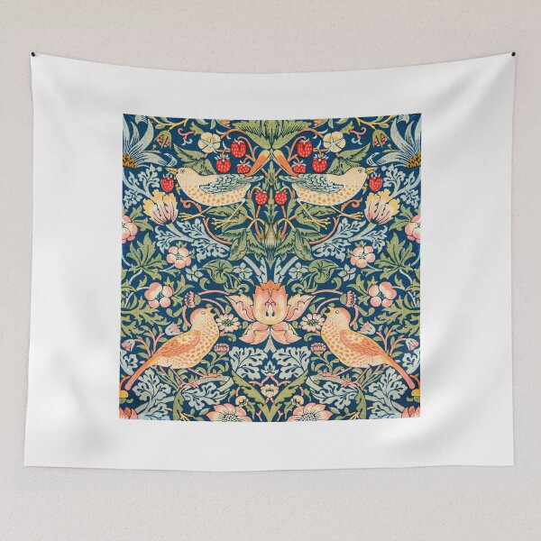 Item preview, Original Strawberry Thief by William Morris (1883), Famous Painting designed and sold by newburyboutique.