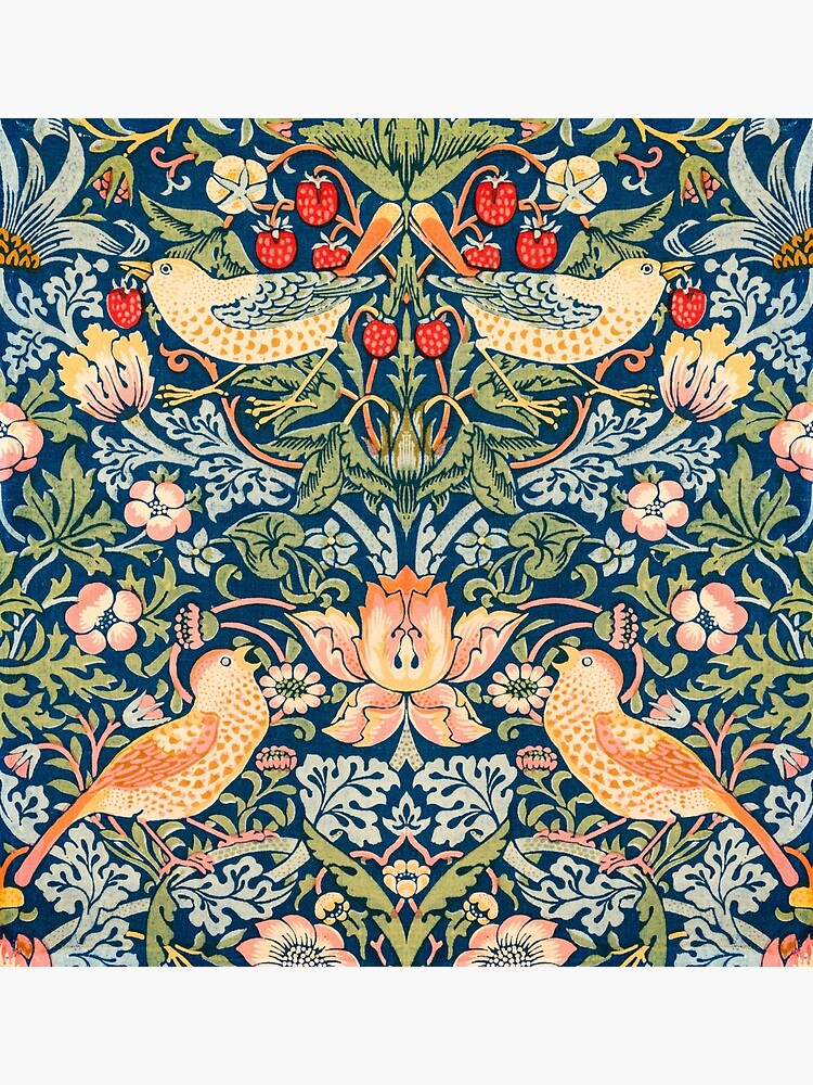 Original Strawberry Thief by William Morris (1883), Famous