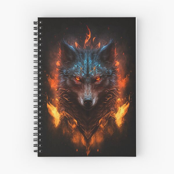 Item preview, Angry wolf Spirit designed and sold by Visual-wallart.
