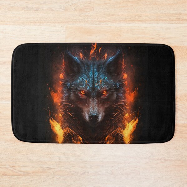 Item preview, Angry wolf Spirit designed and sold by Visual-wallart.