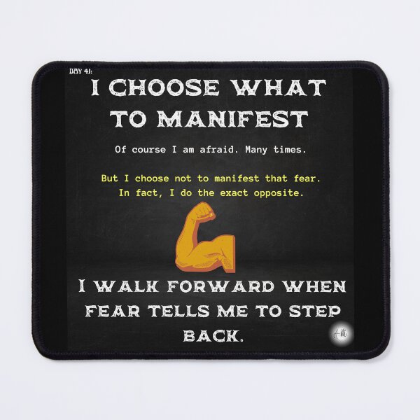Item preview, Day 41 of the year: I choose what to manifest designed and sold by BuddyBoots.
