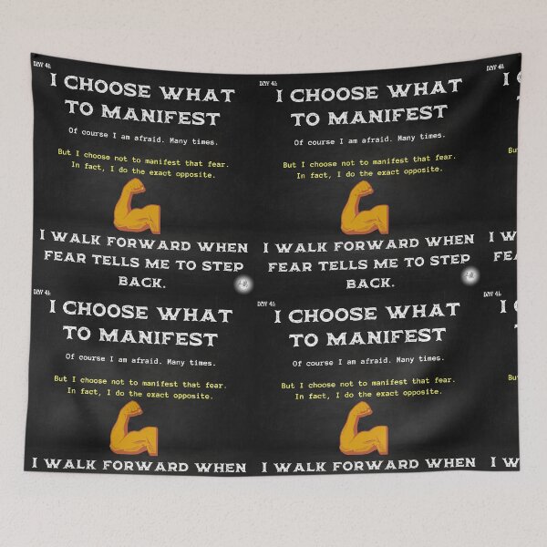 Item preview, Day 41 of the year: I choose what to manifest designed and sold by BuddyBoots.